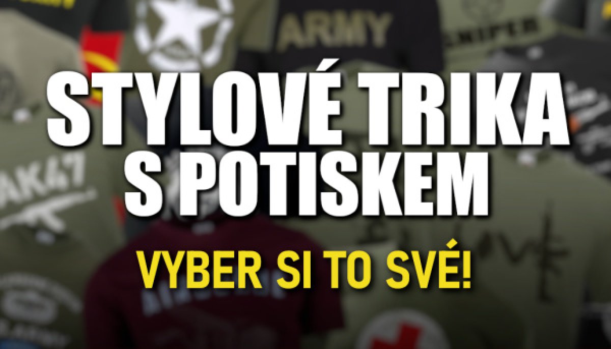 TRIKA S POTISKEM!