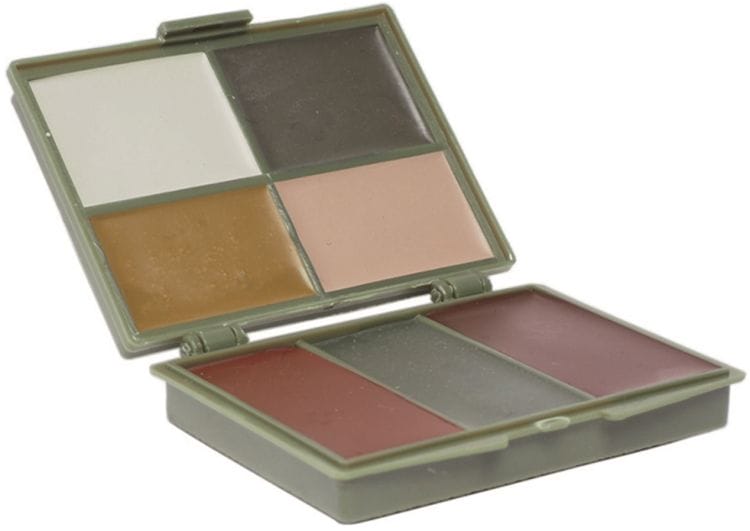 KAMUFLÁŽNÍ BARVY NA OBLIČEJ