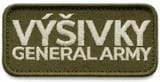 VÝŠIVKY GENERAL ARMY