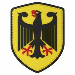 Nášivka GERMAN EAGLE velcro 3D PVC