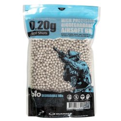 Airsoft BBs Guarder BIO 0,20g 5000ks bílé Airsoft BBs Guarder BIO 0,20g 5000ks bílé