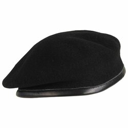Baret orig. BUNDESWEHR černý nový
