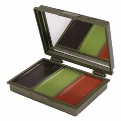 Kamuflážní barvy v krabičce  3barvy