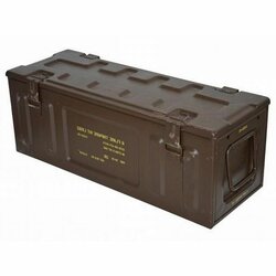 Muniční bedna kovová BRITISH ARMY