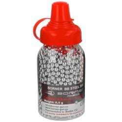 Broky BB BORNER cal.4,5mm 1500ks stříbrné dóza