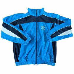 Bunda tepláková 2006 sportovní modrá AČR