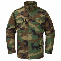 Bunda US typ M65 s vložkou HELIKON-TEX woodland