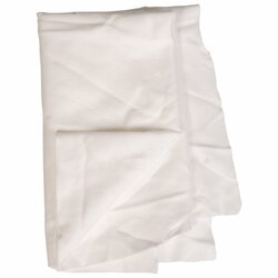 US čistící hadřík na zbraň bílý