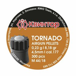 Diabolky KVINTOR Tornado cal.4,5mm 300ks