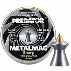 Diabolo JSB Predator METALMAG cal.4,5mm 200ks