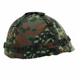 Přilba MFH plastová + potah BW camo