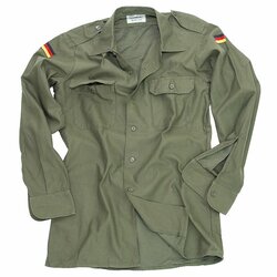 Košile Bundeswehr OLIV  použitá