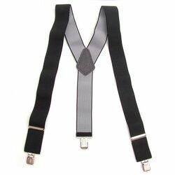 Kšandy široké černé