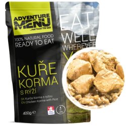 Kuře Korma s rýží 400g ADVENTURE MENU
