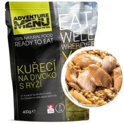 Kuře na divoko s rýží 400g ADVENTURE MENU