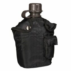 Polní láhev ČERNÁ nylon