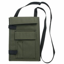 Obal na mapu skládací  olivový