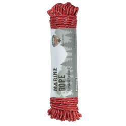MARINE ROPE survival paracord 4mm/30m ČERVENÁ