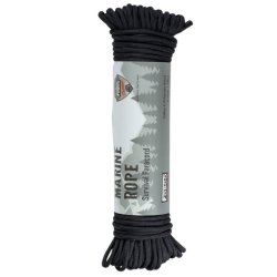 MARINE ROPE survival paracord ø 4mm/30m ČERNÁ MARINE ROPE survival paracord ø 4mm/30m ČERNÁ