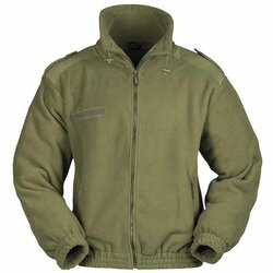 Mikina  ARMY fleece Olivová
