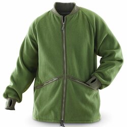 Britská fleece mikina  Oliv