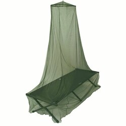 Moskytiéra na lůžko SINGLE zelená