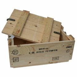 Bedna muniční dřevěná FRANCIE