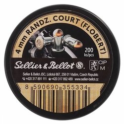 Flobertové náboje SB cal. 4mm kulička 200ks