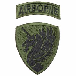 Nášivka jednorožec  bojová