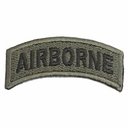Nášivka Airborne oblouček  bojová