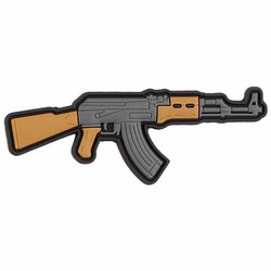 Nášivka AK-47 velcro 3D PVC
