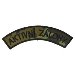 Nášivka Aktivní Zálohy vz.95 oblouk VELCRO Nášivka Aktivní Zálohy vz.95 oblouk VELCRO