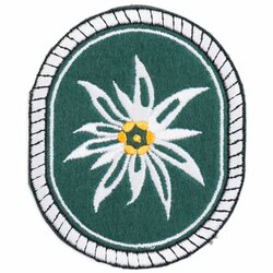 Nášivka Gebirgsjäger Edelweiss VELCRO