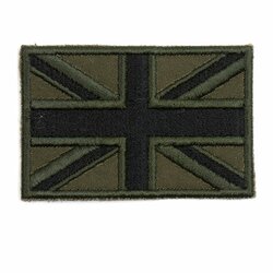 Nášivka  vlajka Velká Británie  bojová