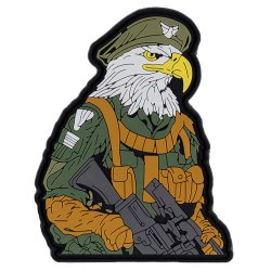 Nášivka DANGEROUS EAGLE velcro 3D PVC Nášivka DANGEROUS EAGLE velcro 3D PVC