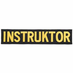 Nášivka INSTRUKTOR zádová velká VELCRO