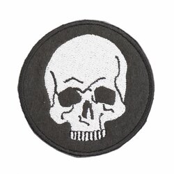 Nášivka classic SKULL velcro