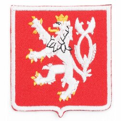 Nášivka znak Český Lev VELCRO