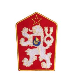 Nášivka lev ČSSR mini VELCRO