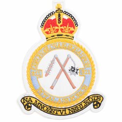 Nášivka 311. bombardovací peruť RAF  VELCRO