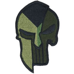Nášivka SPARTAN PUNISHER vlajka ČR velcro BOJOVÁ