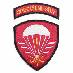Nášivka Speciální síly barevná VELCRO