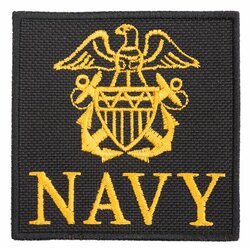 Nášivka  nápis  znak NAVY