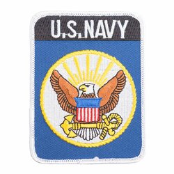 Výšivka nažehlovací U.S. NAVY