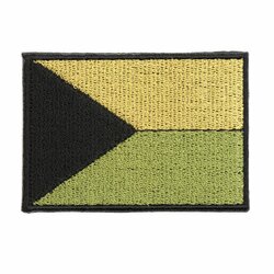 Nášivka  vlajka ČR bojová  velká