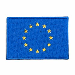 Nášivka vlajka Evropské Unie VELCRO