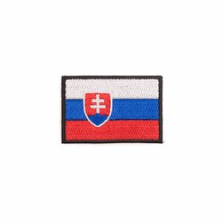 Nášivka  vlajka Slovenská Republika barevná MINI