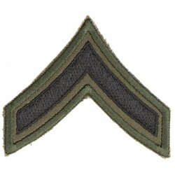Nášivka hodnost US  vojín bojová