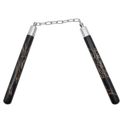Nunchaku Black Dragon dřevěné