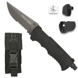 Nůž zavírací K25 Tactical rescue KOMBI